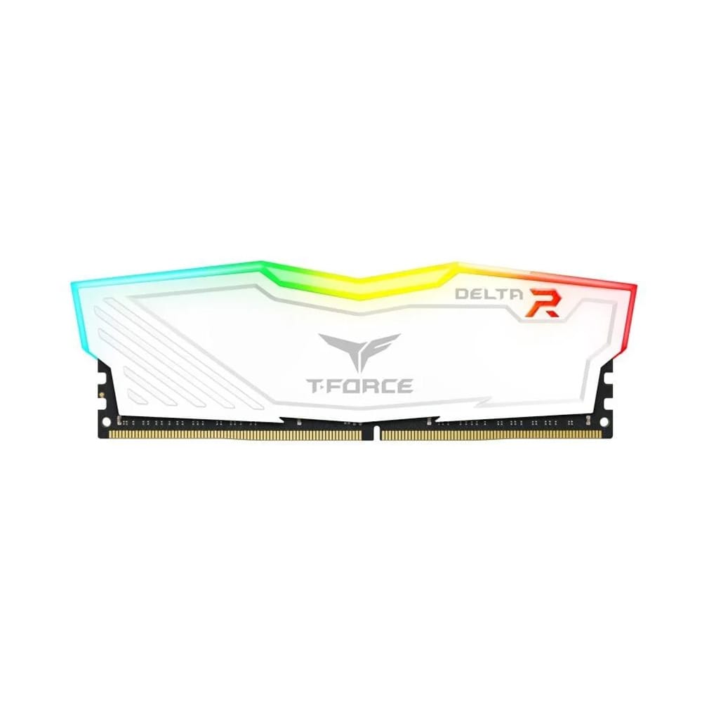 RAM TEAMGROUP T-FORCE DELTA RGB 16GB DDR4 BUSS 3600MHZ (TRẮNG)